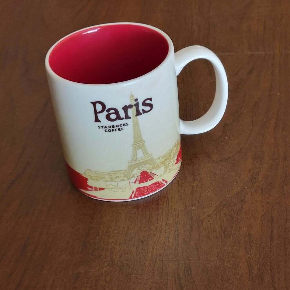 Starbucks 2011 Paris France Global Icon Collector Series 16 oz Coffee Mug